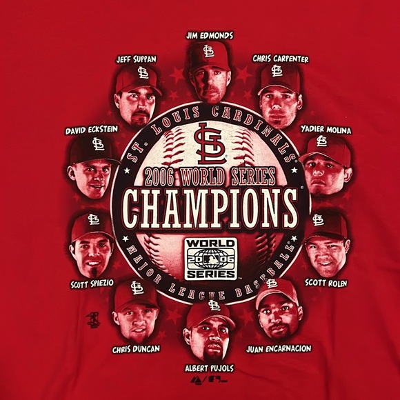 St. Louis Cardinals 2006 World Series Shirt - Picture 2 of 4